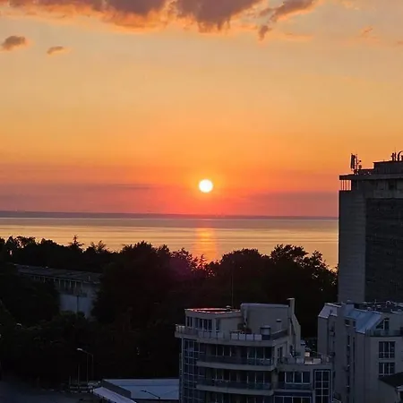 на морето плаж кабакум,варна двустаен с паркомясто アパート